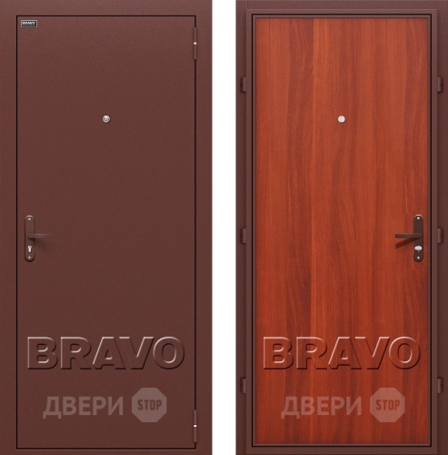 Входная металлическая Дверь Bravo Оптим Билд в Коломне