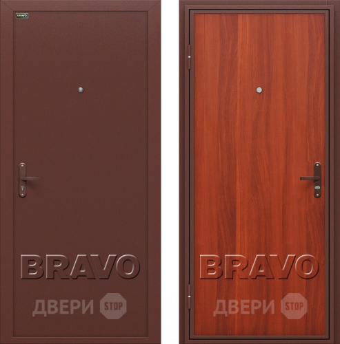 Дверь Bravo Инсайд эконом (Внутреннее открывание) в Коломне
