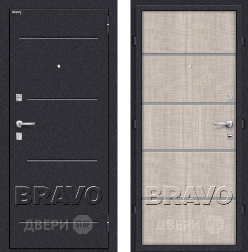 Дверь Bravo Оптим Лайн Капучино в Коломне