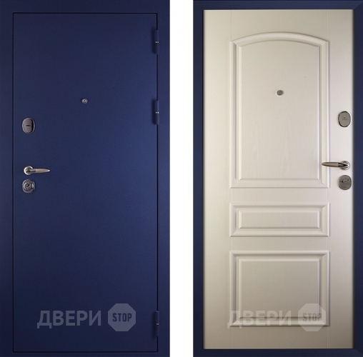 Входная металлическая Дверь Сударь 3 Синий Бархат в Коломне
