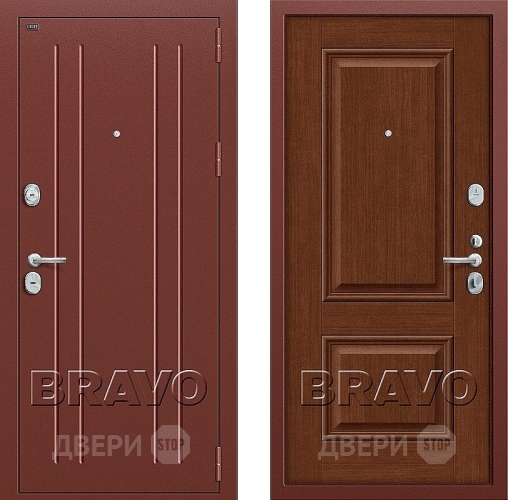 Дверь Groff Т2-232 Brown Oak в Коломне
