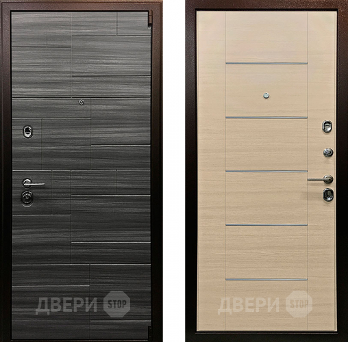 Входная металлическая Дверь Ратибор Омега 3К Акация поперечная в Коломне