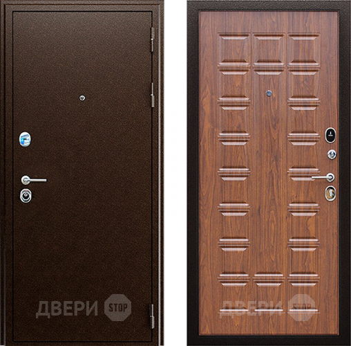 Входная металлическая Дверь АСД Спартак Орех темный в Коломне
