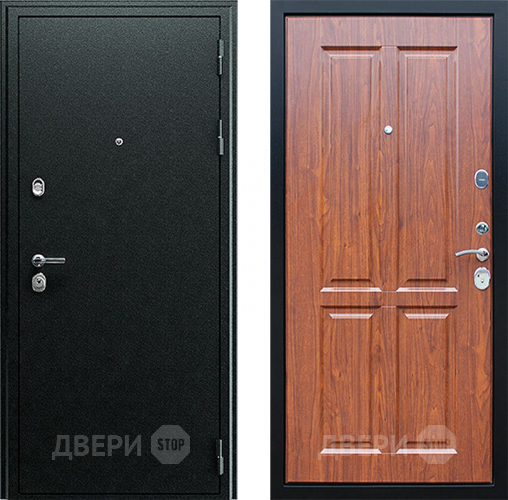 Входная металлическая Дверь АСД Прометей ЗD Орех темный в Коломне