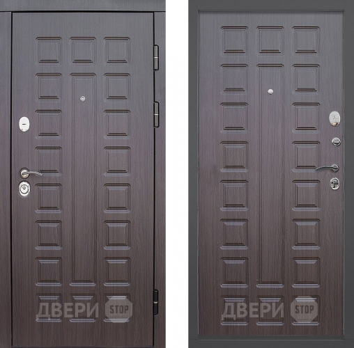 Входная металлическая Дверь Снедо S01 2К Венге  в Коломне