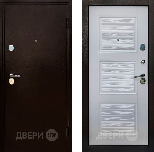 Дверь СТОП Авангард 3К Беленый Дуб в Коломне