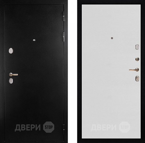 Входная металлическая Дверь Сударь С-505 Титан Белёный дуб  в Коломне