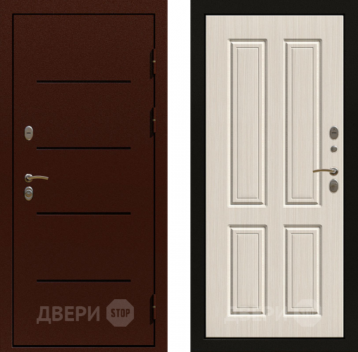 Входная металлическая Дверь Райтвер Термо Беленый дуб в Коломне