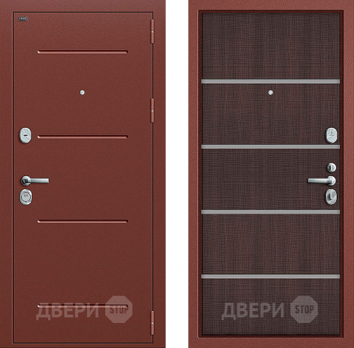 Дверь Groff Т2-204 Wenge Crosscut в Коломне