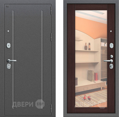 Входная металлическая Дверь Groff Т2-220 Wenge Veralinga в Коломне
