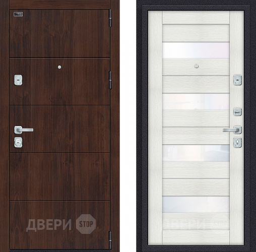 Дверь Bravo Porta M-3 4/П23 Bianco Veralinga в Коломне