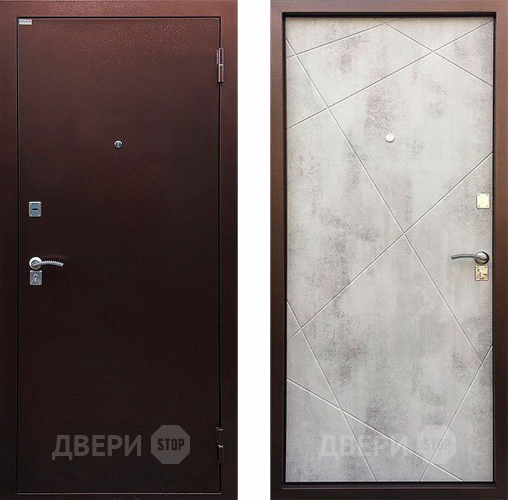 Входная металлическая Дверь Ратибор Рубеж Бетон светлый в Коломне