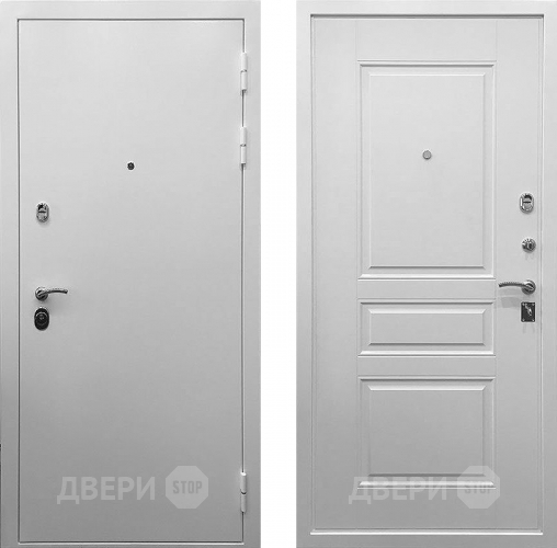 Дверь Ратибор Бланко 3К Белый матовый в Коломне