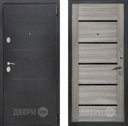 Входная металлическая Дверь Престиж Люкс Дуб дымчатый в Коломне