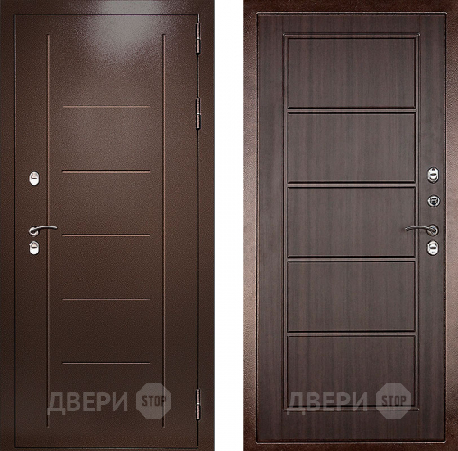 Входная металлическая Дверь Дверной Континент Термаль Экстра Венге в Коломне