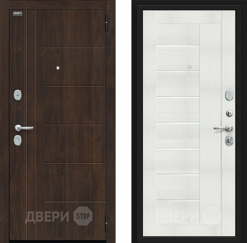 Входная металлическая Дверь Bravo Морден Kale Almon/Bianco Veralinga в Коломне