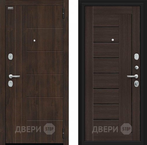 Входная металлическая Дверь Bravo Морден Kale Almon/Wenge Veralinga в Коломне