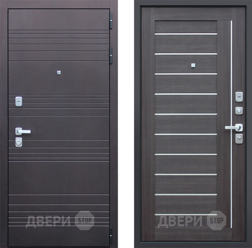 Дверь АСД Дуэт Орех рифленый в Коломне