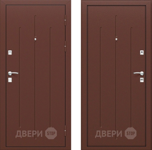 Входная металлическая Дверь Bravo Стройгост 7-2 Металл в Коломне