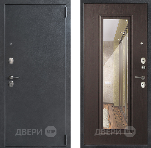 Дверь Дверной Континент ДК-70 Зеркало Эко Венге в Коломне