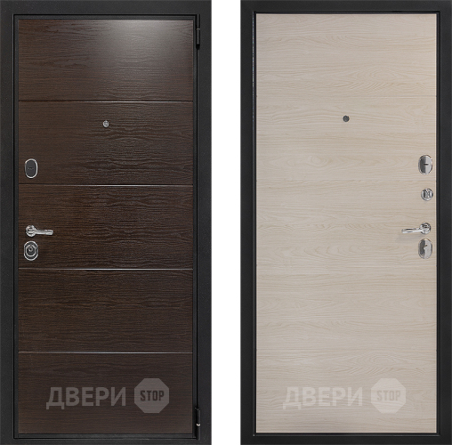Входная металлическая Дверь Дверной Континент Белград Дуб Мадейра в Коломне
