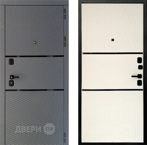 Входная металлическая Дверь (Дверной Континент) Диамант Софт айс в Коломне