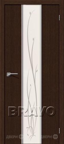 Межкомнатная дверь Глейс-2 Twig (3D Wenge) в Коломне