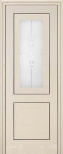 Межкомнатная дверь ProfilDoors 28X эш вайт (узор матовый) в Коломне