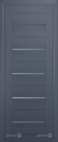 Межкомнатная дверь ProfilDoors 48U антрацит (графит) в Коломне