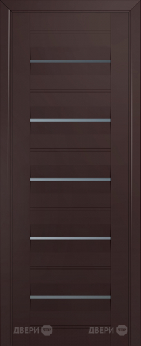 Межкомнатная дверь ProfilDoors 48U темно-коричневый (графит) в Коломне