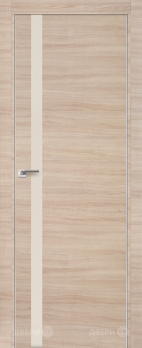 Межкомнатная дверь ProfilDoors 6Z капучино кроскут (перламутровый лак) в Коломне