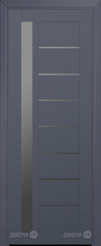 Межкомнатная дверь ProfilDoors 37U антрацит (графит) в Коломне