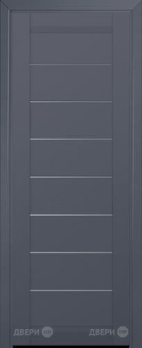 Межкомнатная дверь ProfilDoors 71U антрацит (графит) в Коломне