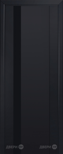 Межкомнатная дверь ProfilDoors 62U черный (черный лак) в Коломне