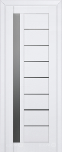 Межкомнатная дверь ProfilDoors 37L белый люкс (графит) в Коломне