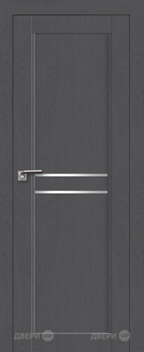 Межкомнатная дверь ProfilDoors 2-75 XN Грувд (графит) в Коломне