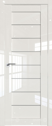 Межкомнатная дверь ProfilDoors 71L Магнолия люкс (графит) в Коломне