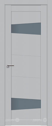 Межкомнатная дверь ProfilDoors 2-84U Манхэттен (графит) в Коломне