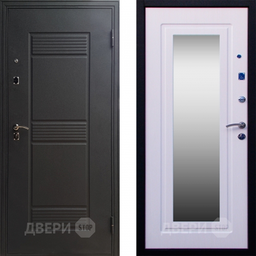Дверь СТОП ЗЕРКАЛО Ясень Белый в Коломне