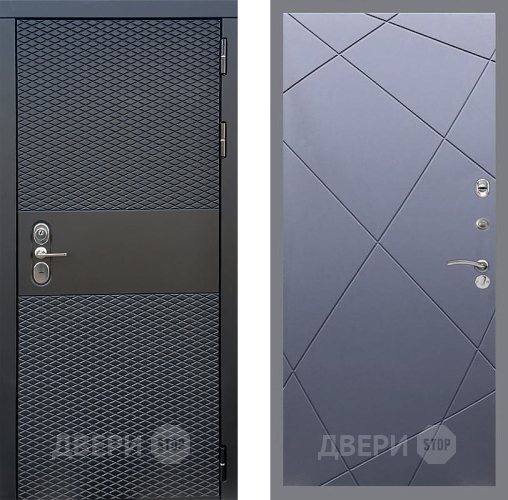 Входная металлическая Дверь Стоп БЛЭК CISA ФЛ-291 Силк титан в Коломне