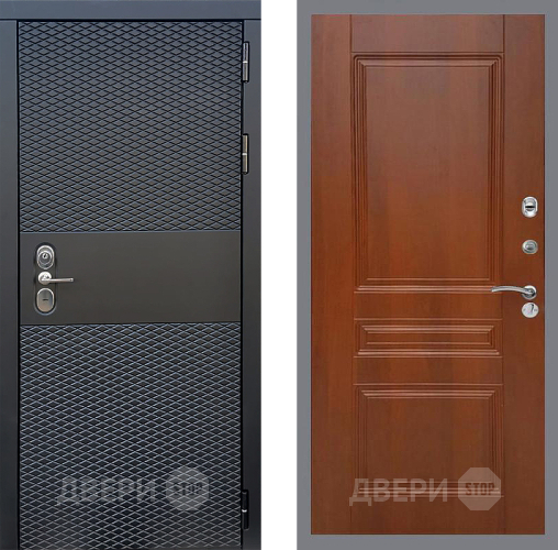 Входная металлическая Дверь Стоп БЛЭК CISA ФЛ-243 Итальянский орех в Коломне