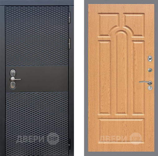 Входная металлическая Дверь Стоп БЛЭК CISA ФЛ-58 Дуб в Коломне