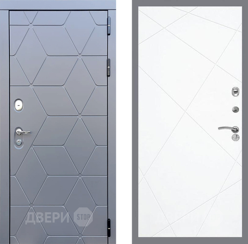 Дверь Стоп КОСМО ФЛ-291 Силк Сноу в Коломне