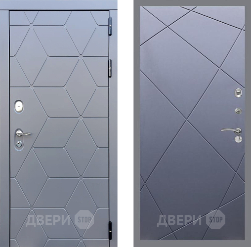 Дверь Стоп КОСМО ФЛ-291 Силк титан в Коломне
