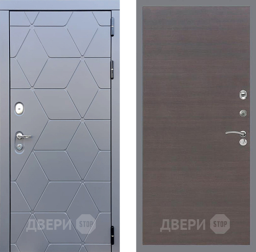 Дверь Стоп КОСМО Гладкая венге поперечный в Коломне