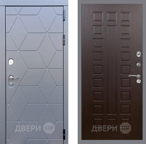 Входная металлическая Дверь Стоп КОСМО ФЛ-183 Венге в Коломне