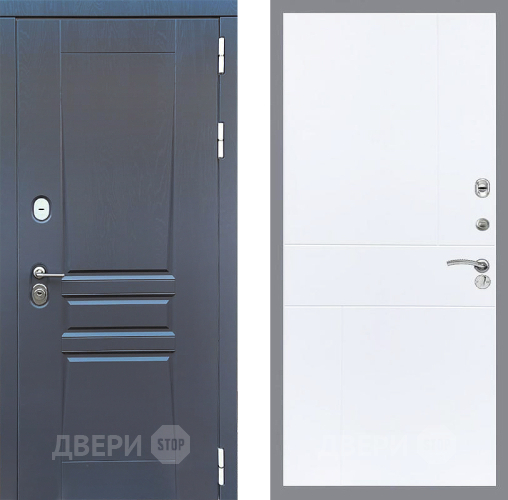 Дверь Стоп ПЛАТИНУМ ФЛ-290 Силк Сноу в Коломне