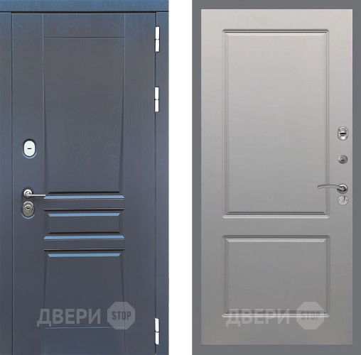 Дверь Стоп ПЛАТИНУМ ФЛ-117 Грей софт в Коломне