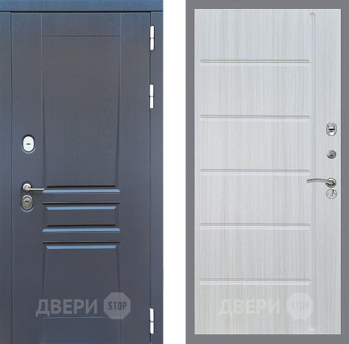 Дверь Стоп ПЛАТИНУМ ФЛ-102 Сандал белый в Коломне