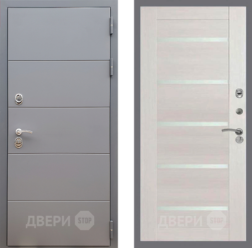 Дверь Стоп АРТ ГРАФИТ СБ-14 Лиственница беж в Коломне